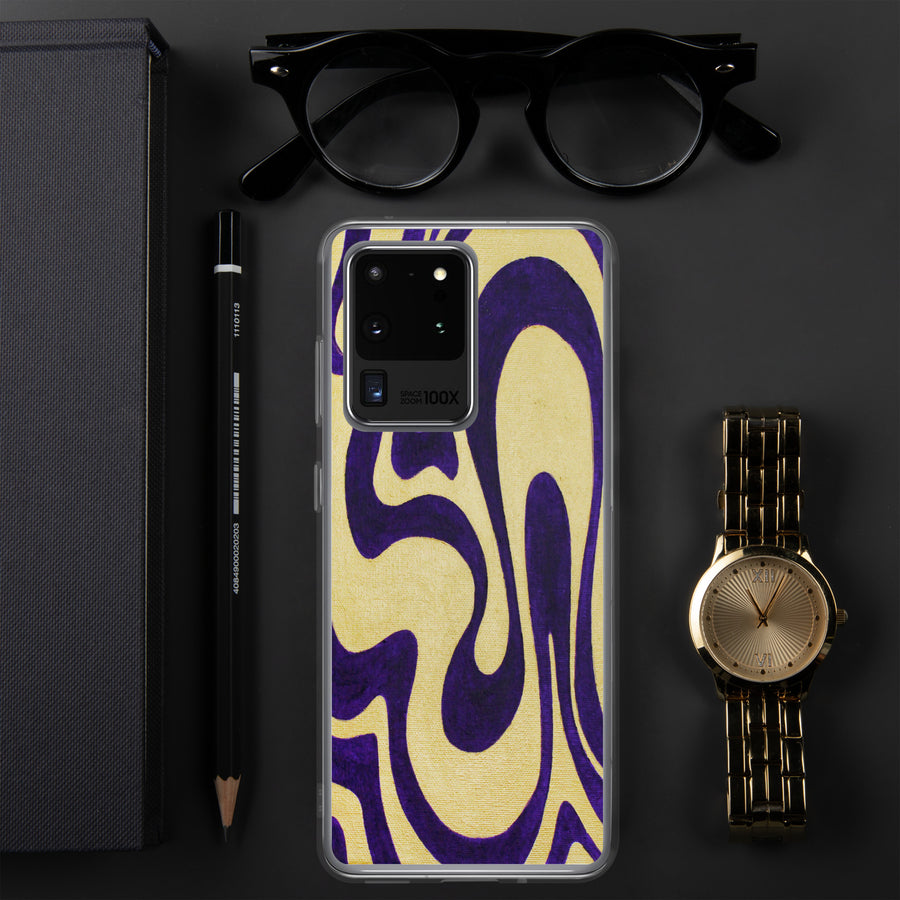 Purple & Gold Samsung Case