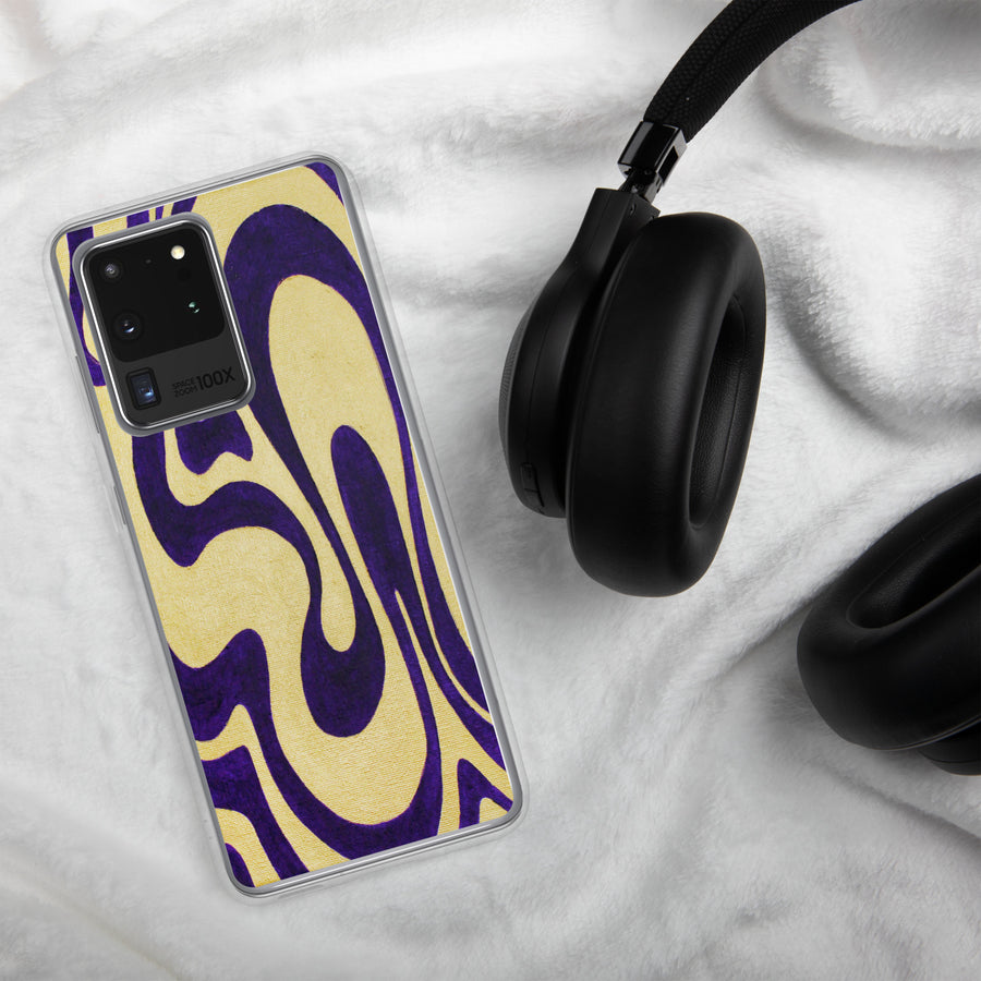 Purple & Gold Samsung Case