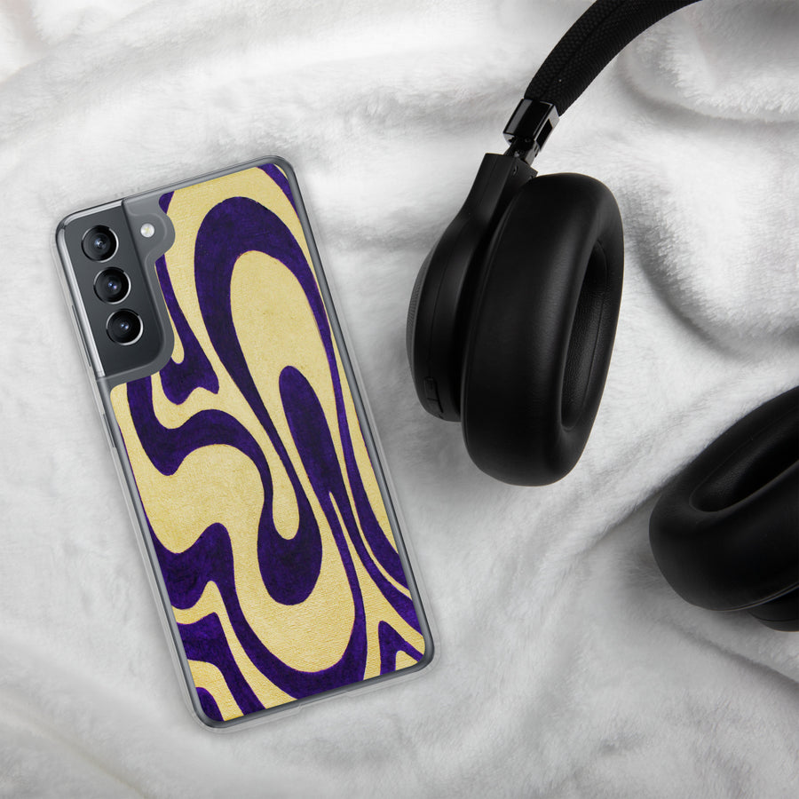 Purple & Gold Samsung Case