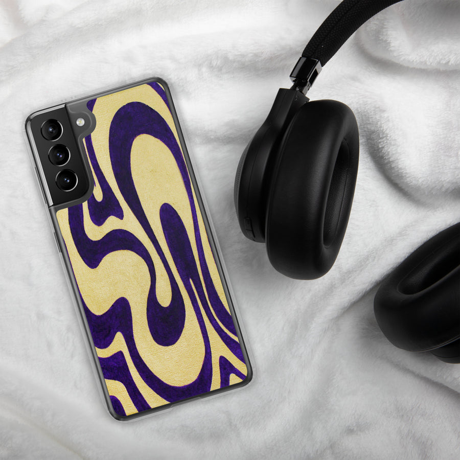 Purple & Gold Samsung Case