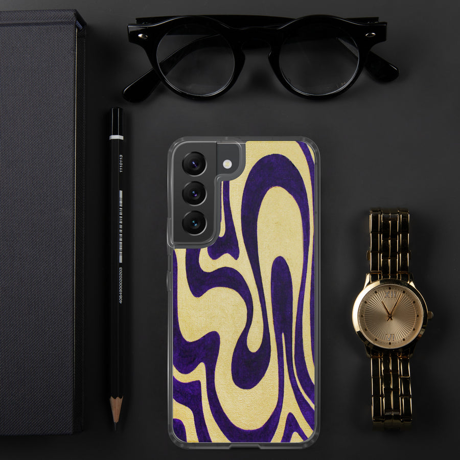 Purple & Gold Samsung Case