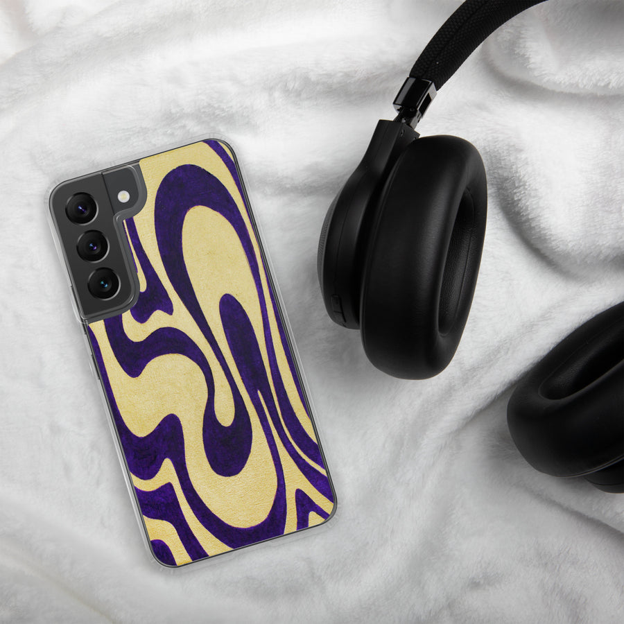 Purple & Gold Samsung Case