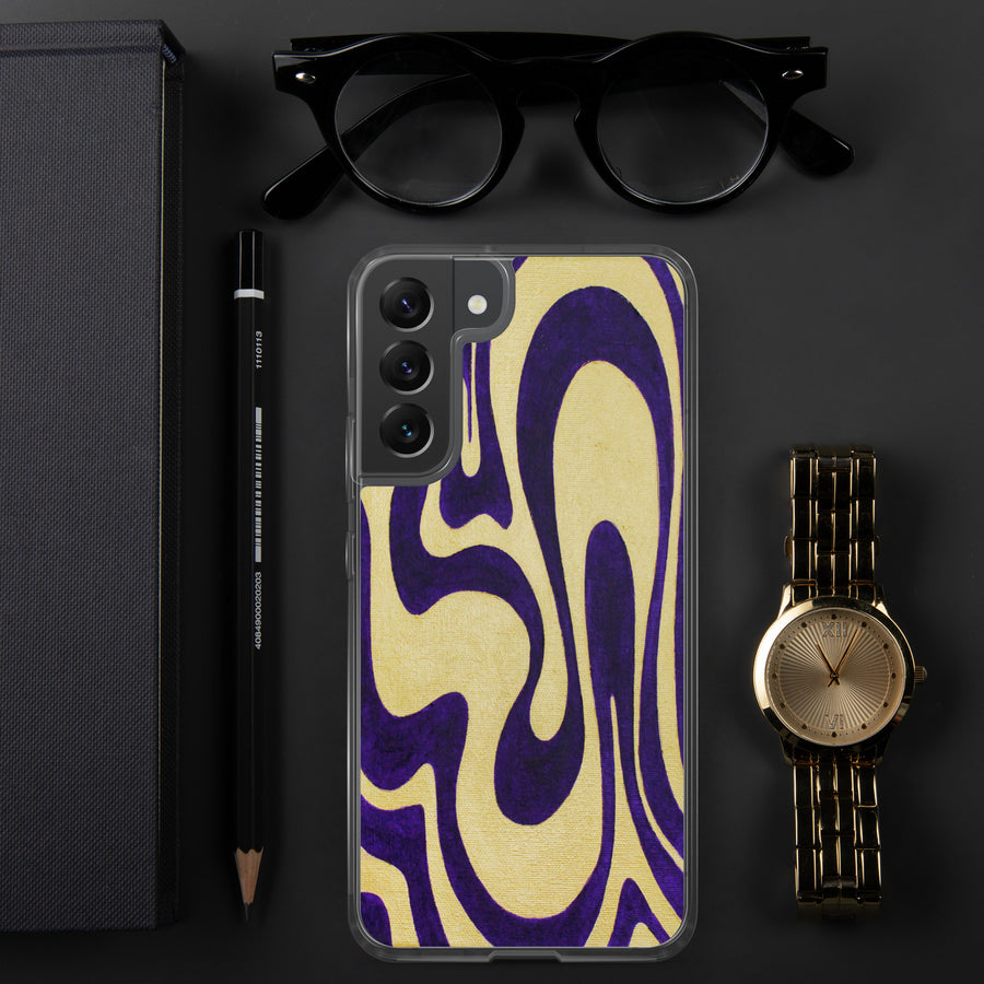 Purple & Gold Samsung Case