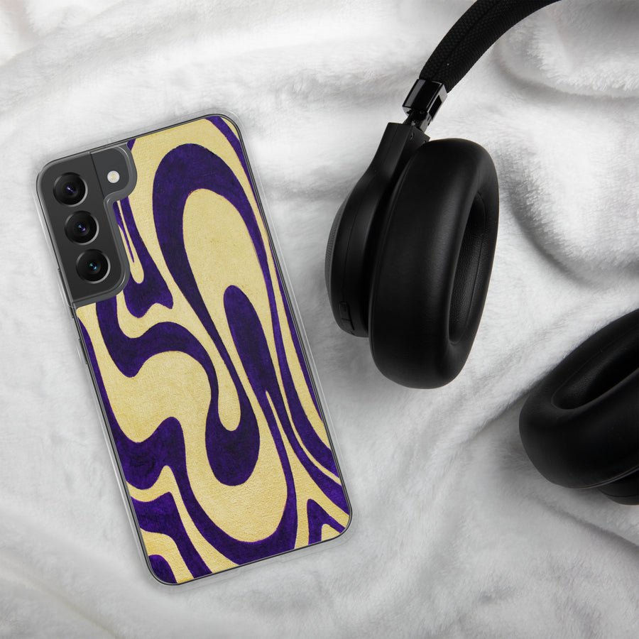 Purple & Gold Samsung Case