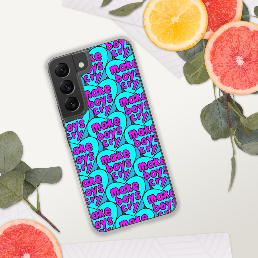 Make Boys Cry Candy Heart Samsung Case