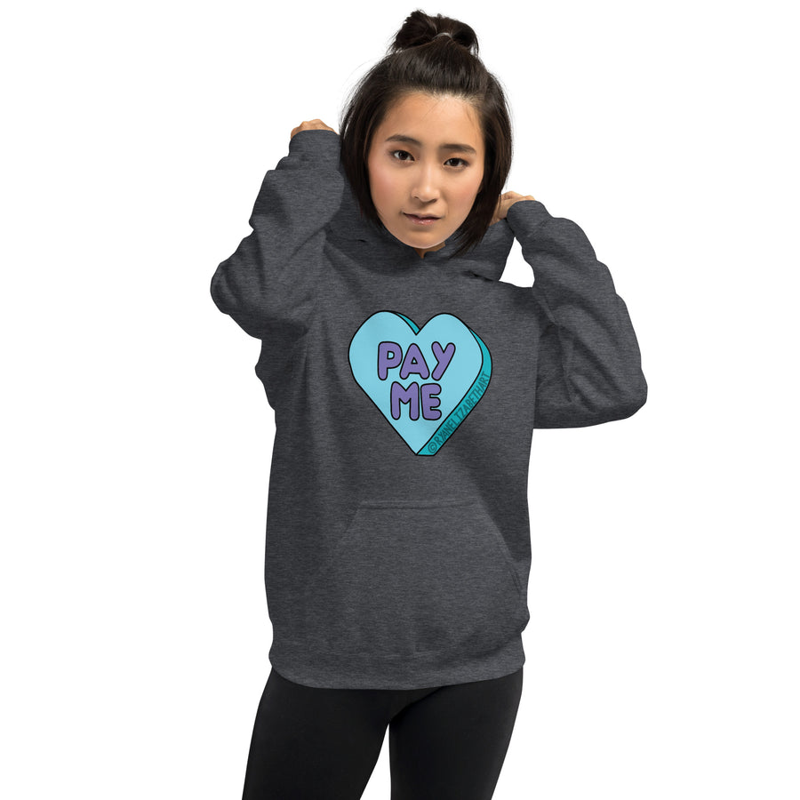 Pay Me Candy Heart Hoodie