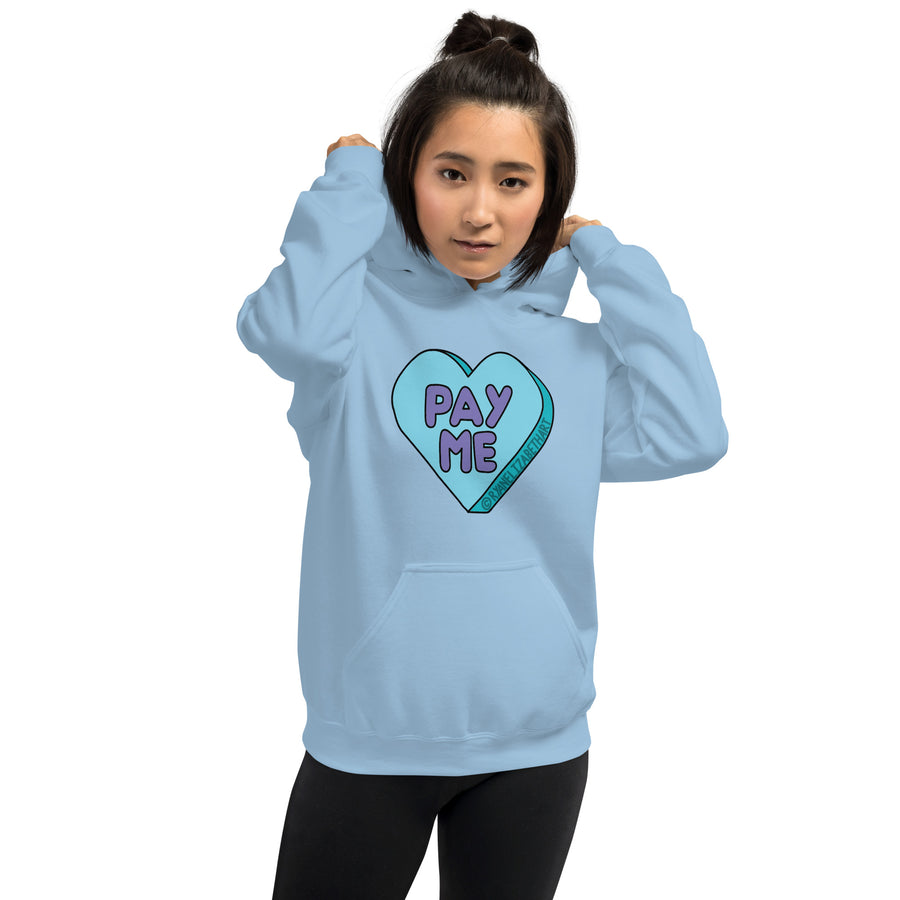 Pay Me Candy Heart Hoodie