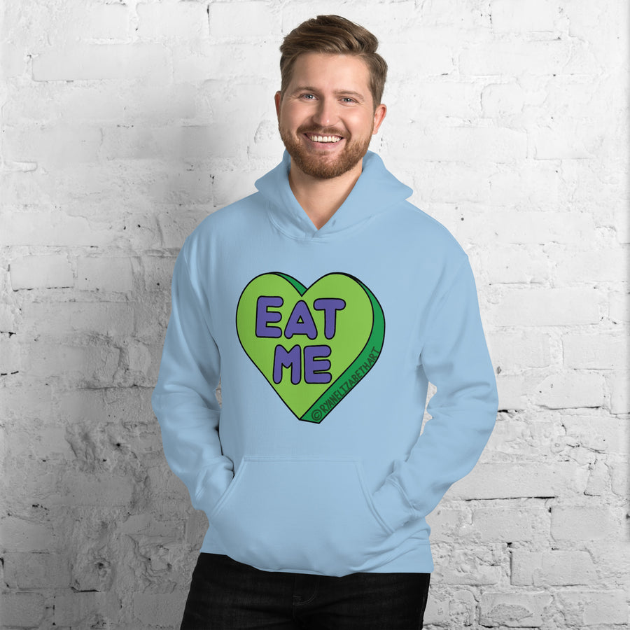 Eat Me Candy Heart Hoodie