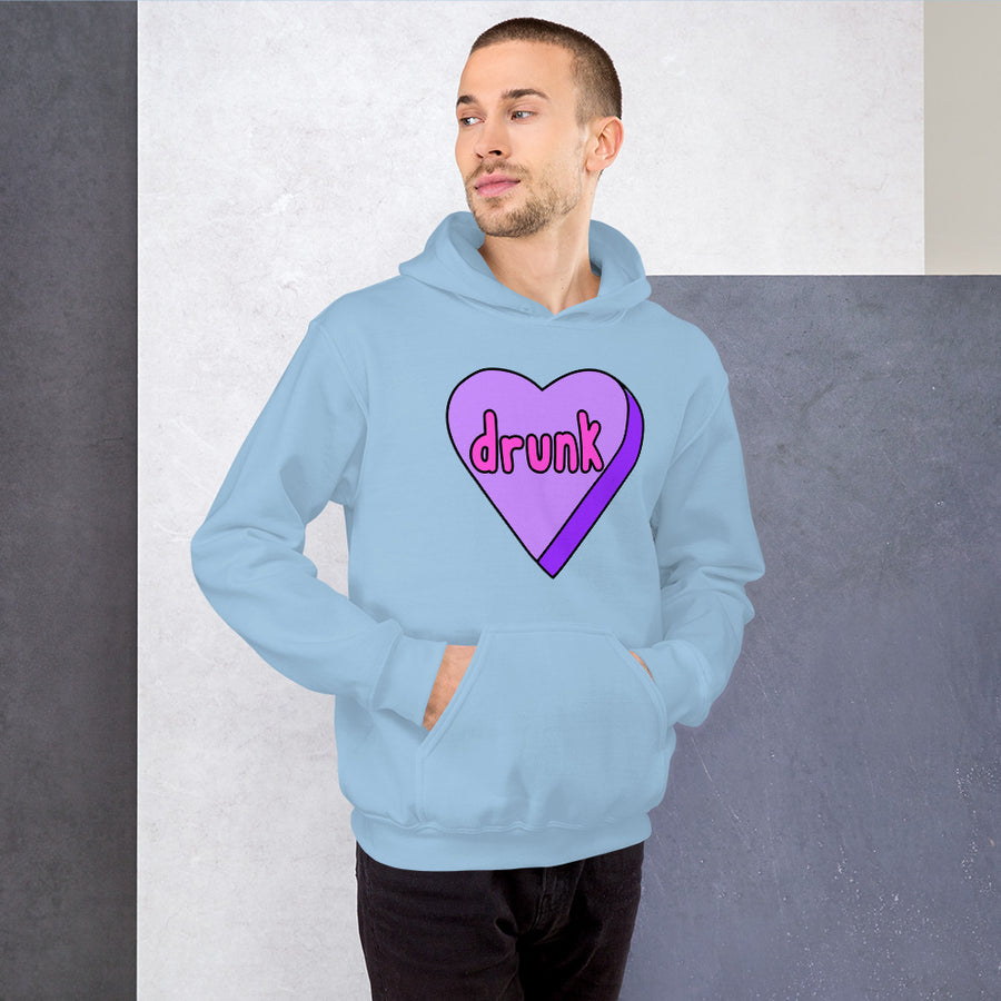 Drunk Candy Heart Hoodie