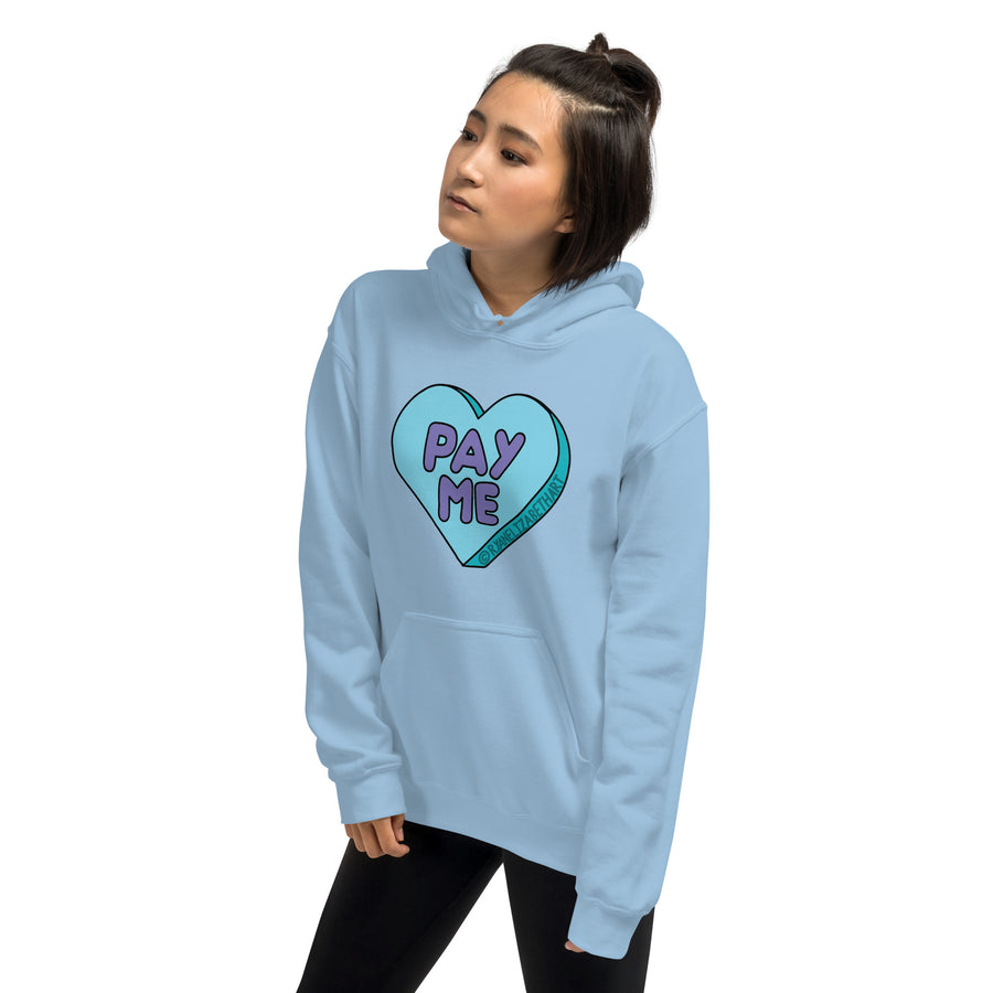 Pay Me Candy Heart Hoodie