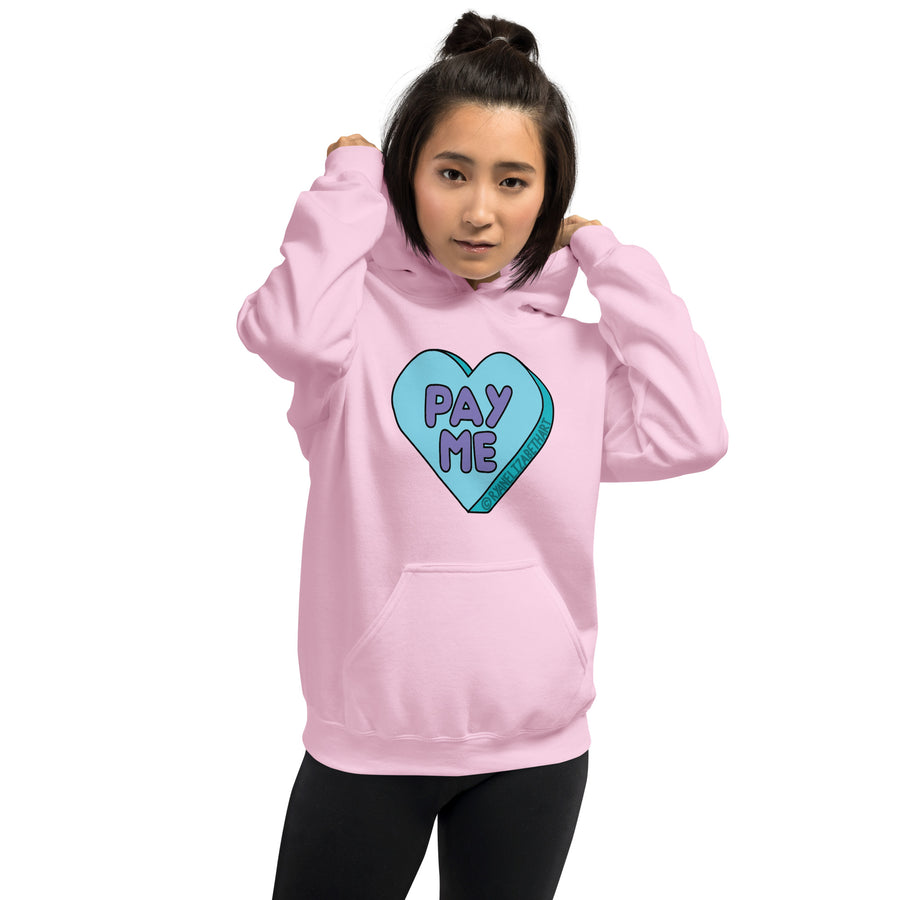 Pay Me Candy Heart Hoodie