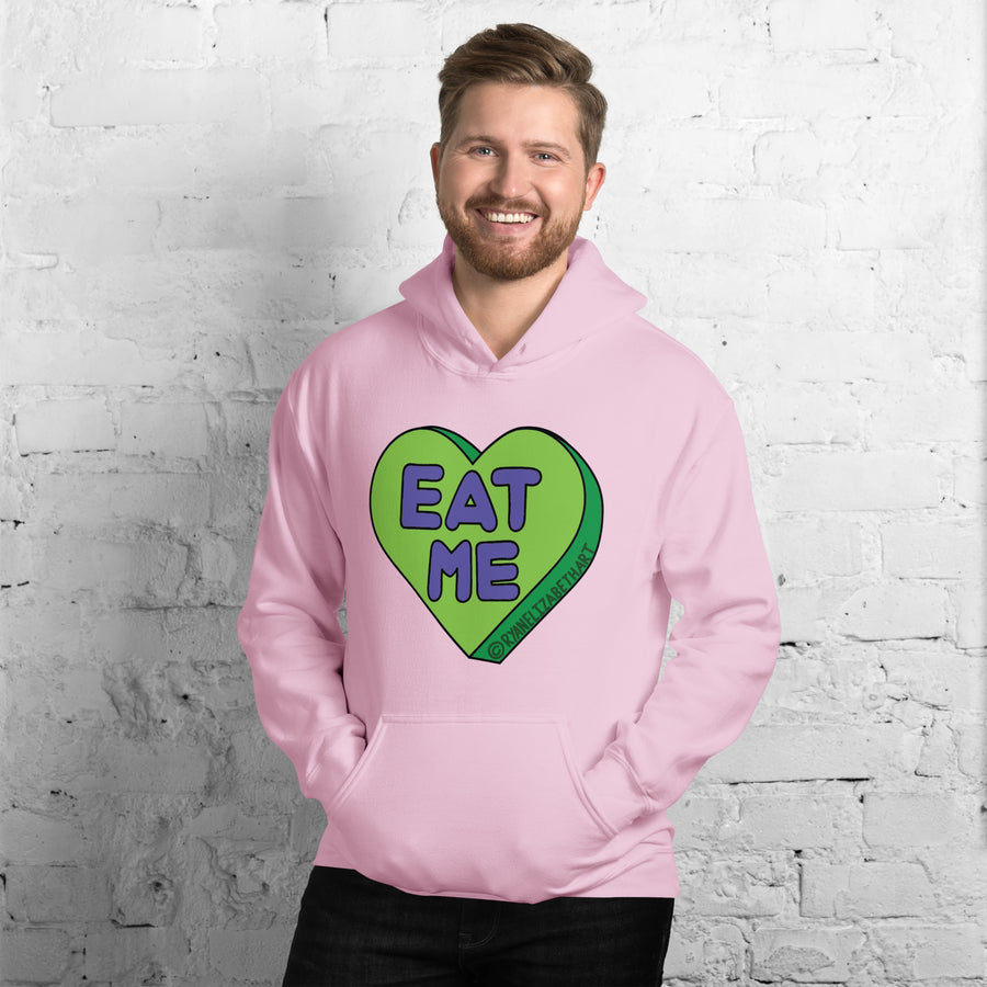 Eat Me Candy Heart Hoodie