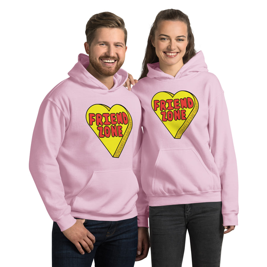 Friend Zone Candy Heart Hoodie