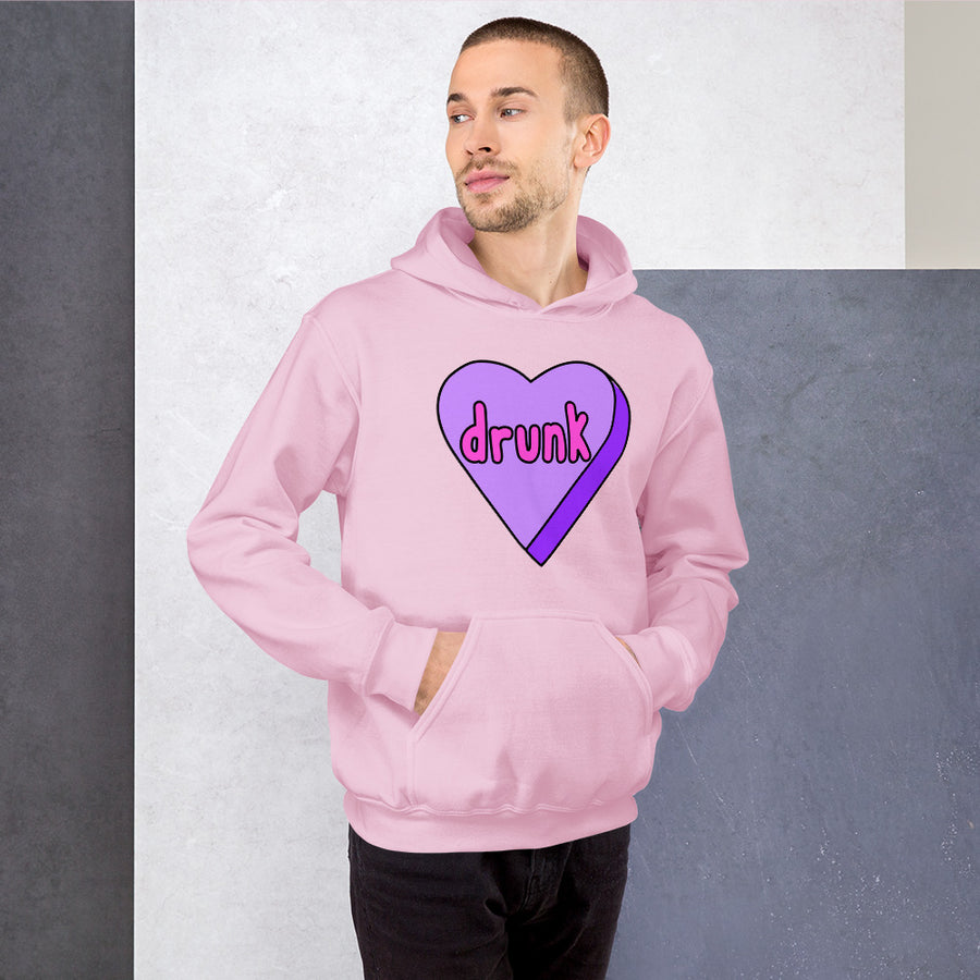 Drunk Candy Heart Hoodie