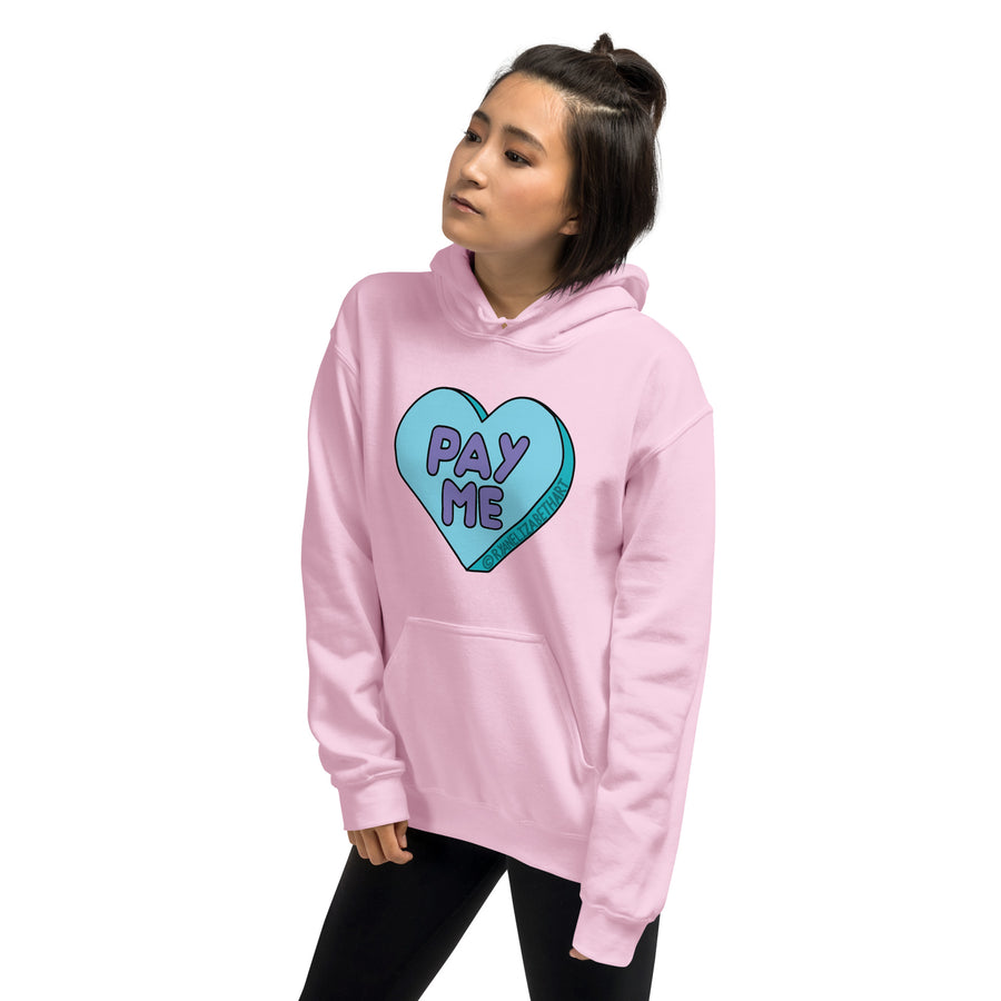 Pay Me Candy Heart Hoodie