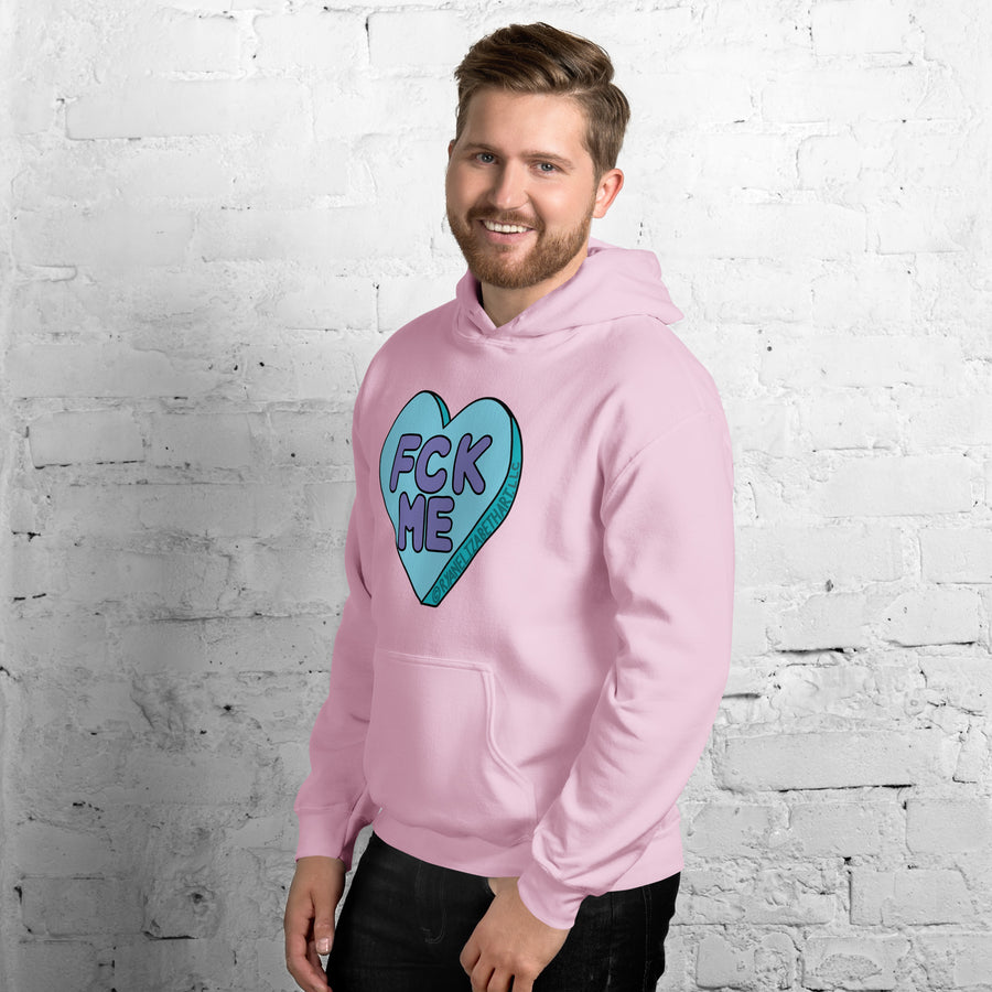 Fck Me Candy Heart Hoodie