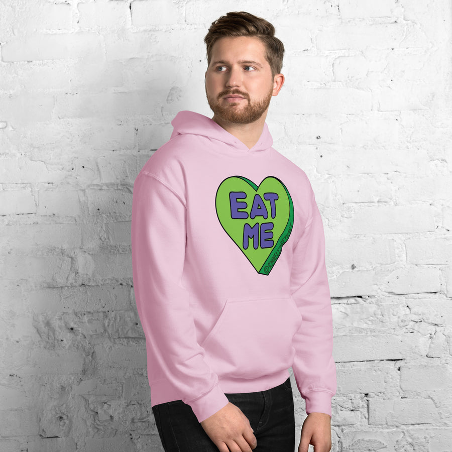 Eat Me Candy Heart Hoodie