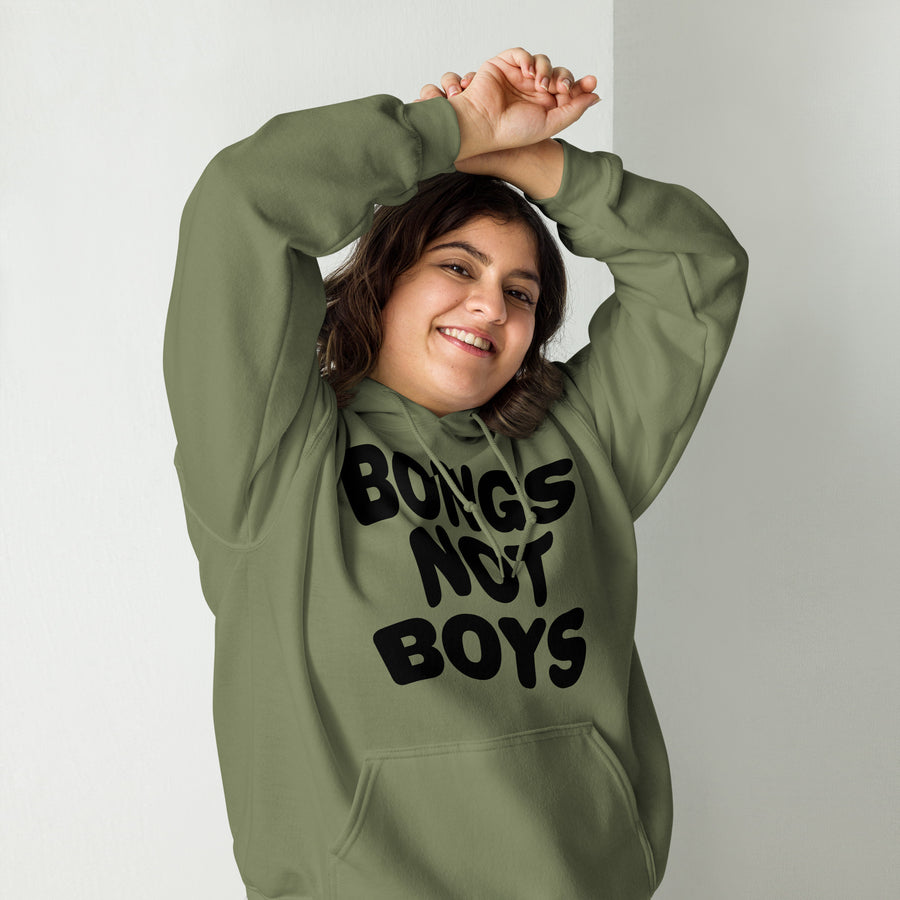 Bongs Not Boys Hoodie