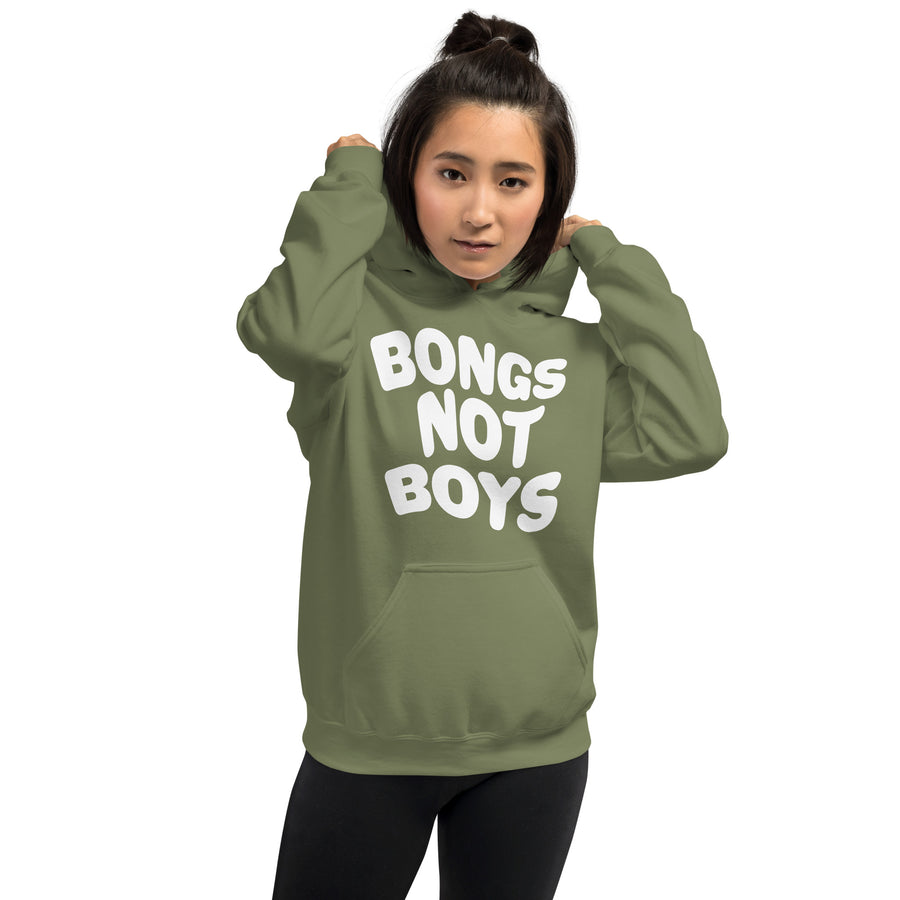 Bongs Not Boys Hoodie