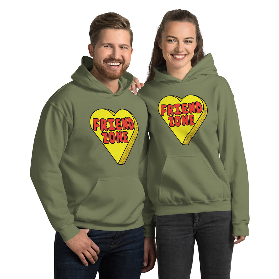 Friend Zone Candy Heart Hoodie