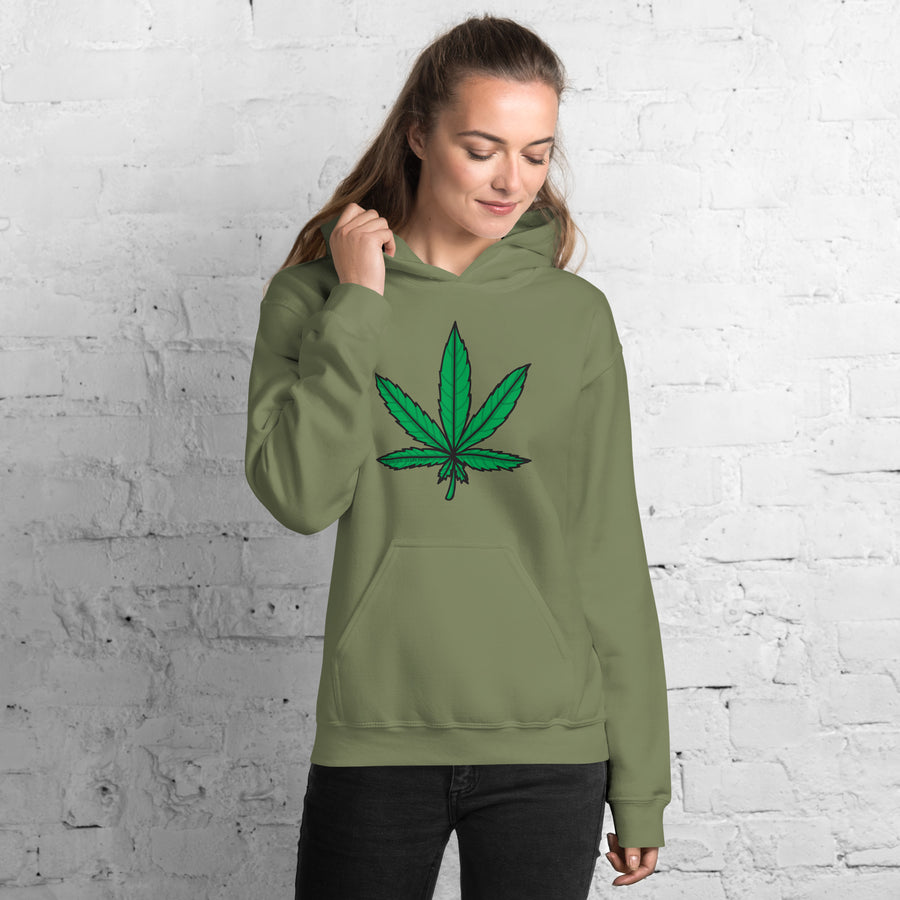 Weed Leaf Hoodie