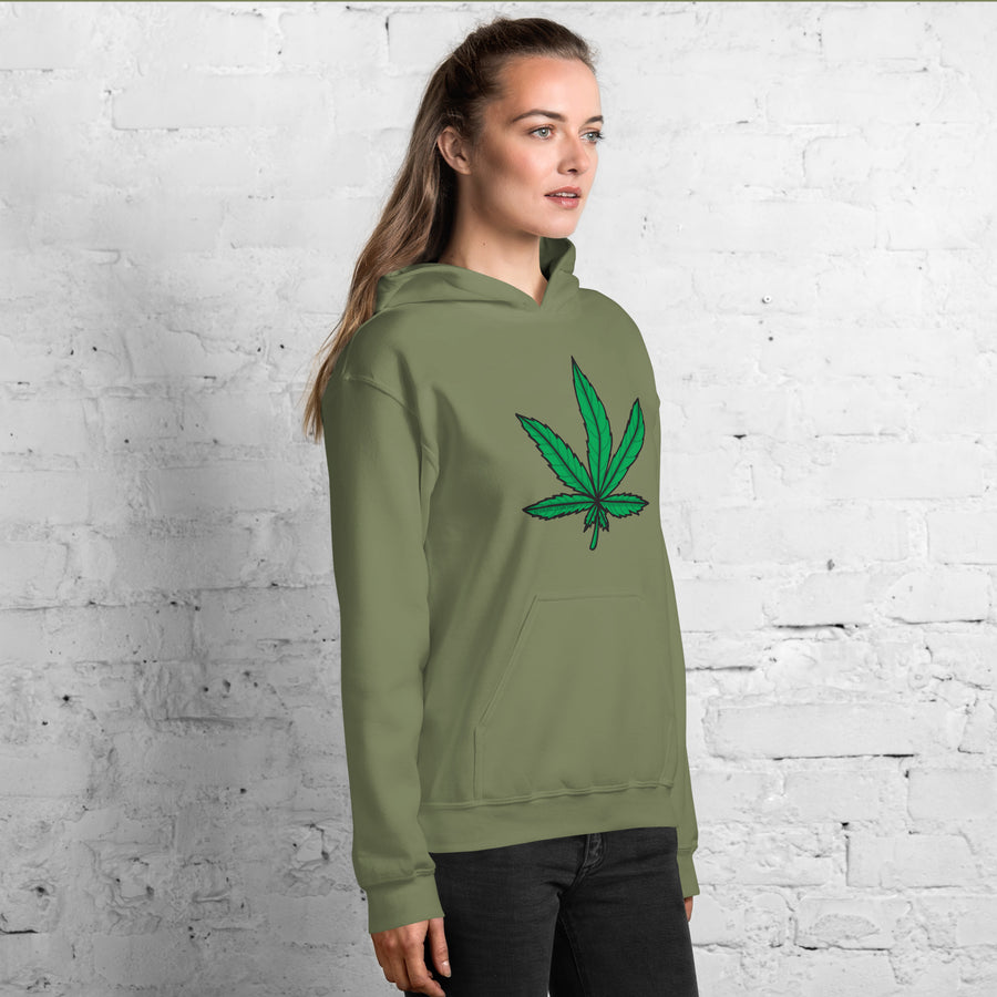 Weed Leaf Hoodie