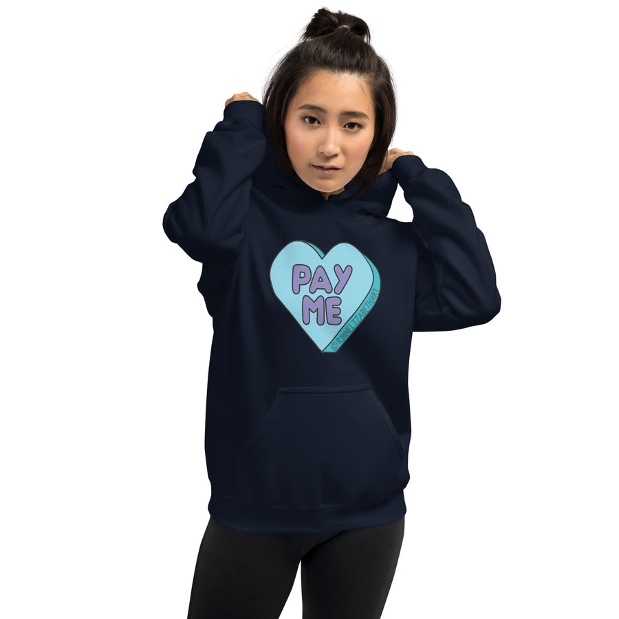 Pay Me Candy Heart Hoodie