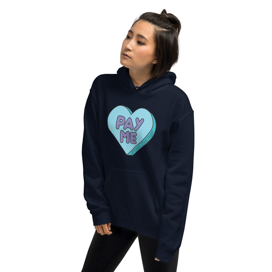 Pay Me Candy Heart Hoodie