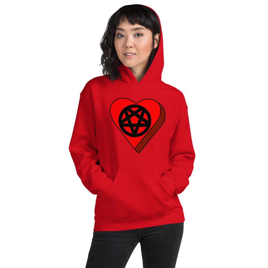 Pentagram Candy Heart Hoodie