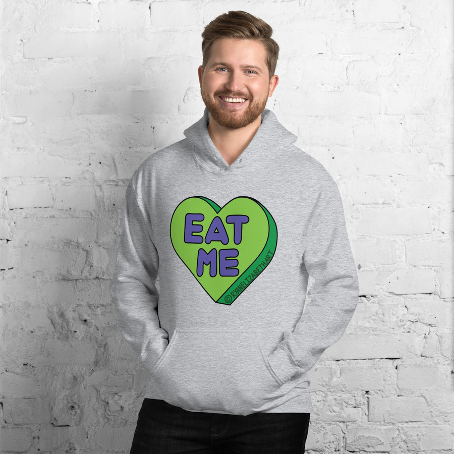 Eat Me Candy Heart Hoodie