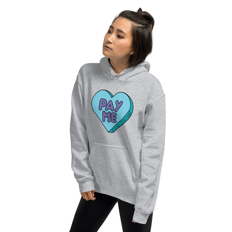 Pay Me Candy Heart Hoodie