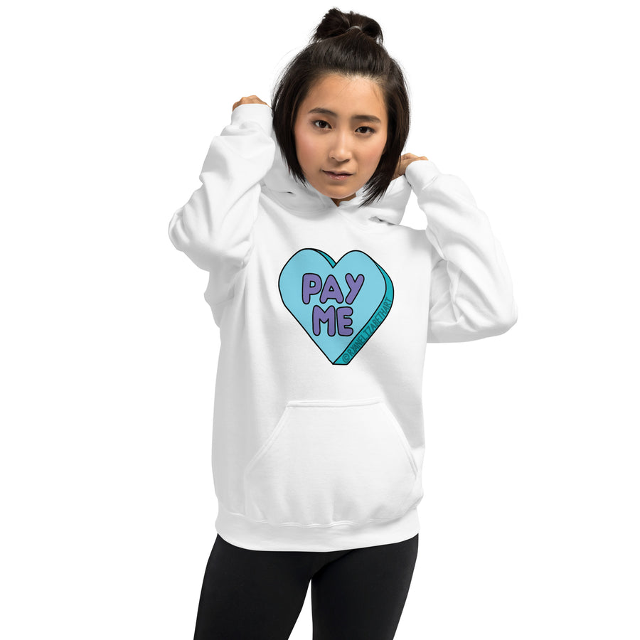 Pay Me Candy Heart Hoodie