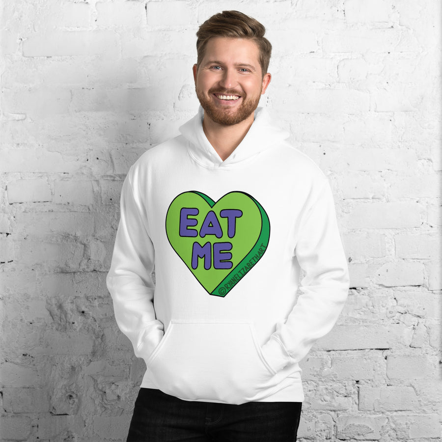 Eat Me Candy Heart Hoodie