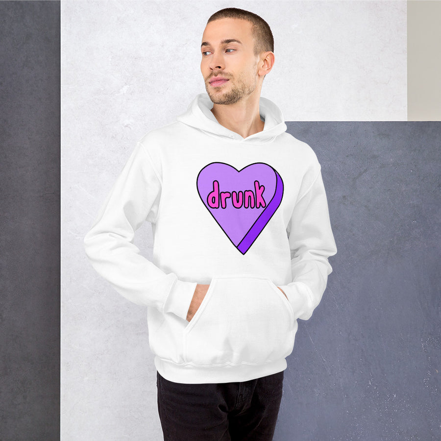 Drunk Candy Heart Hoodie