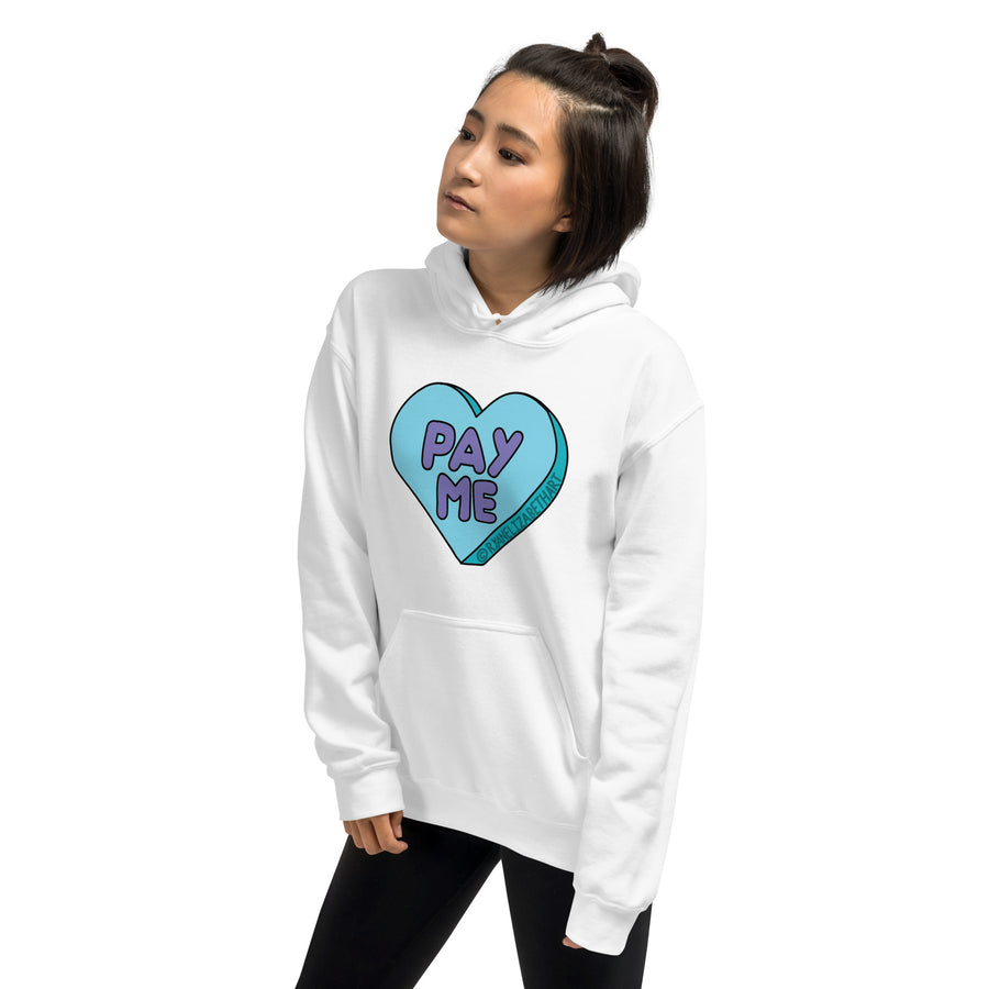 Pay Me Candy Heart Hoodie