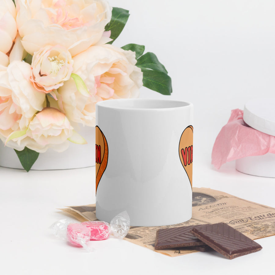 Virgin Candy Heart Mug