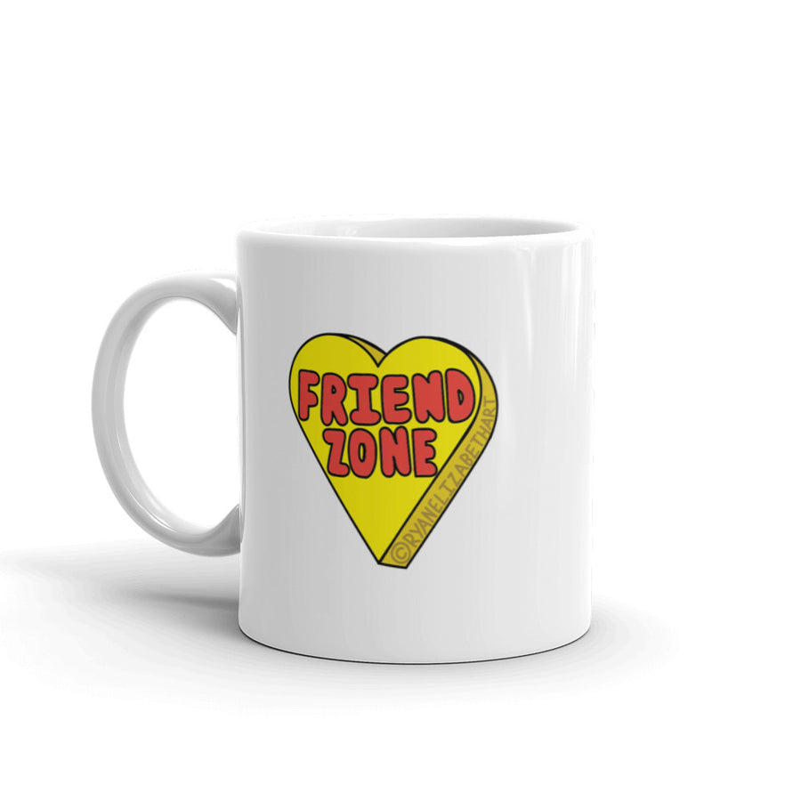 Friend Zone Candy Heart Mug