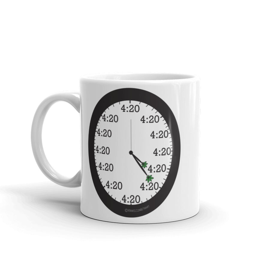 4:20 Clock Mug