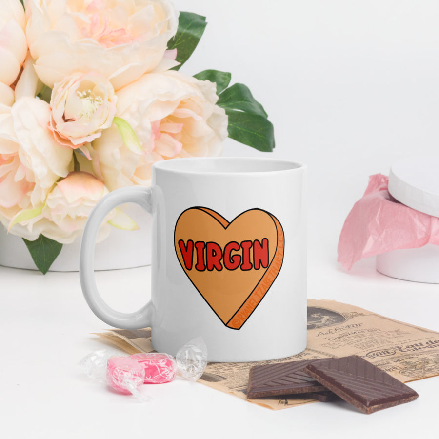 Virgin Candy Heart Mug