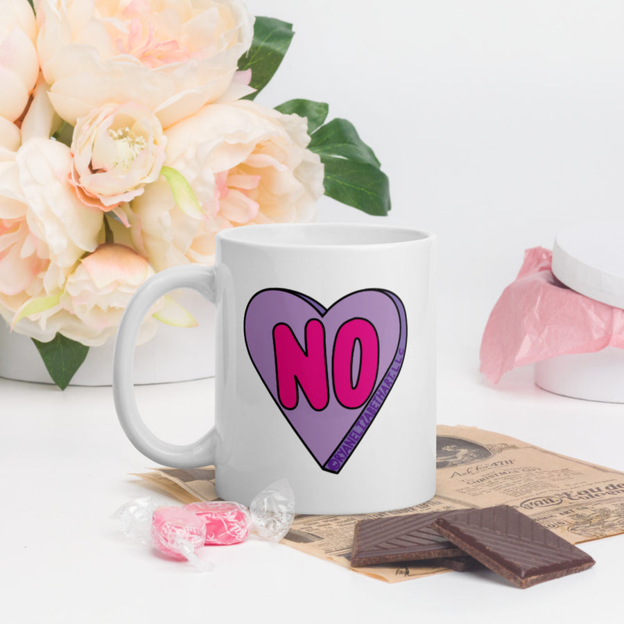 No Candy Heart Mug