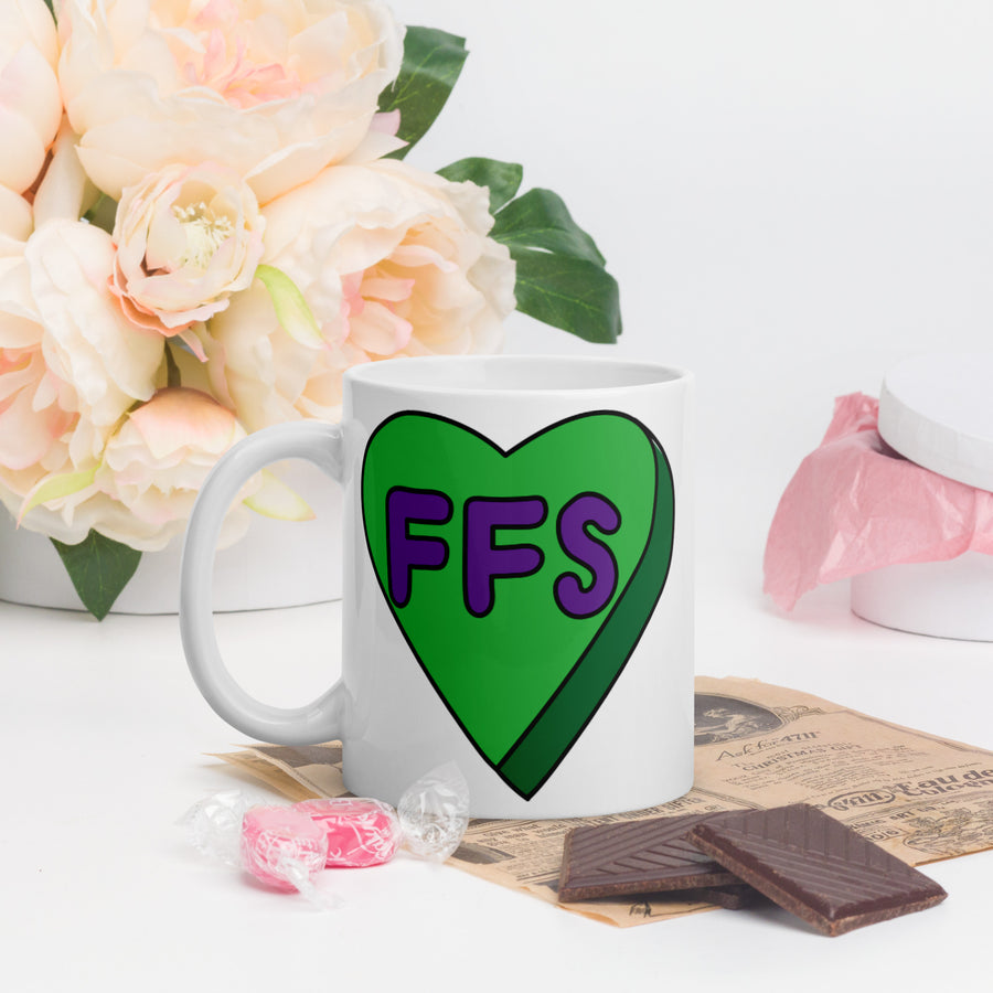 FFS Candy Heart Mug