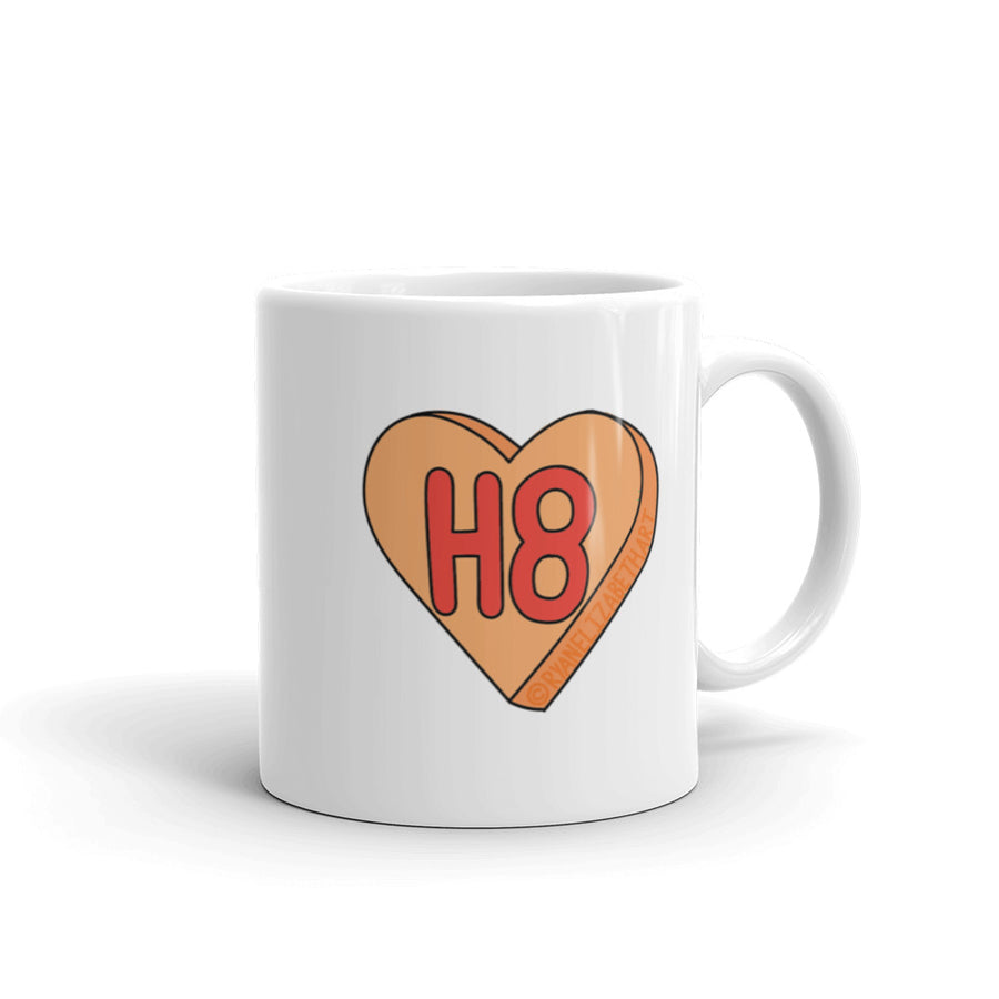 H8 Candy Heart Mug