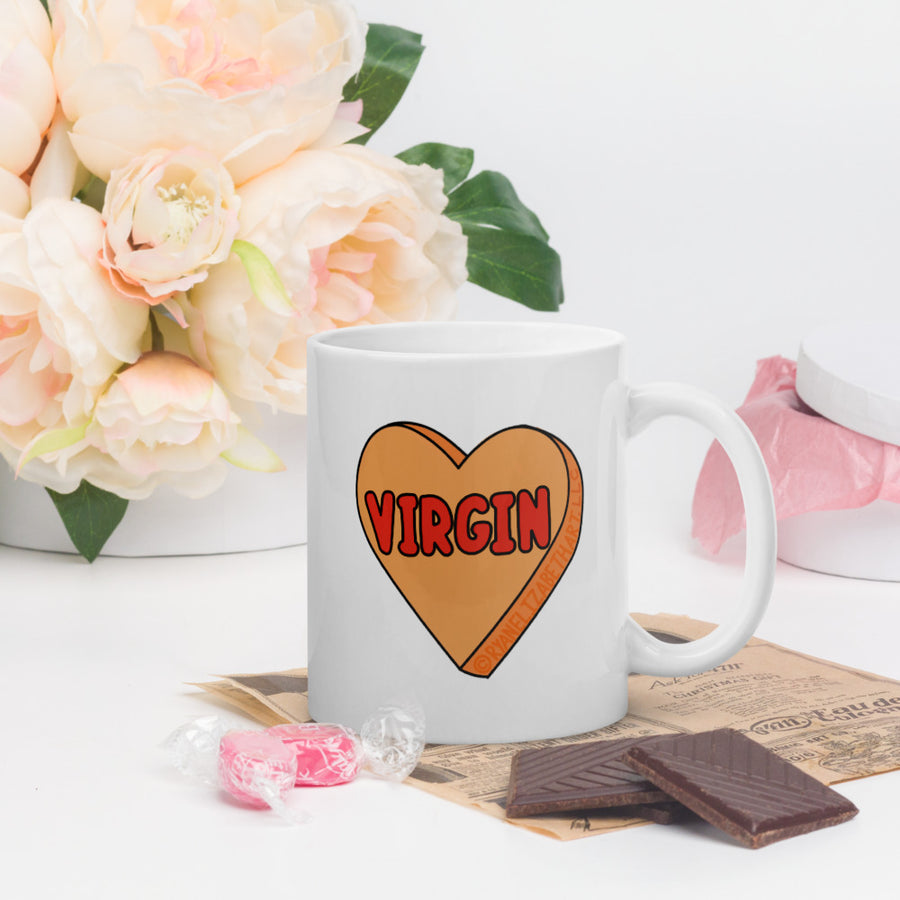 Virgin Candy Heart Mug