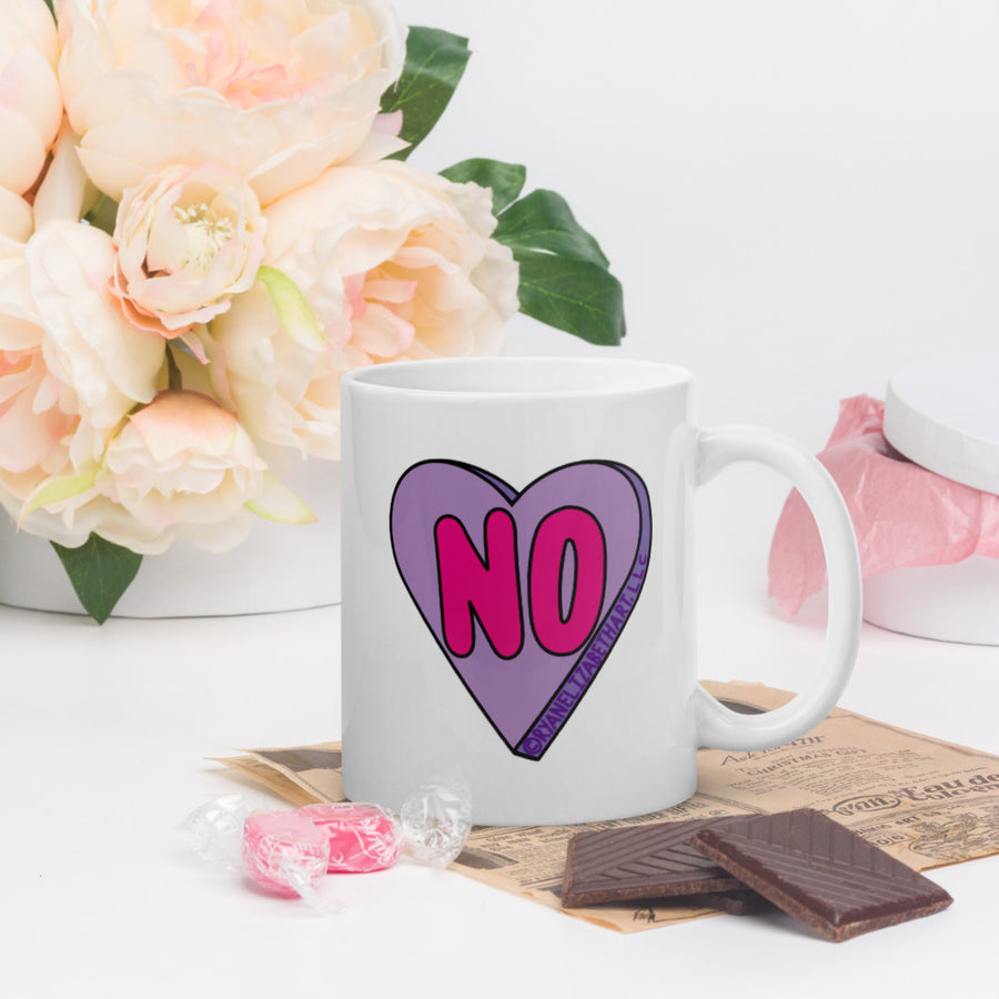 No Candy Heart Mug