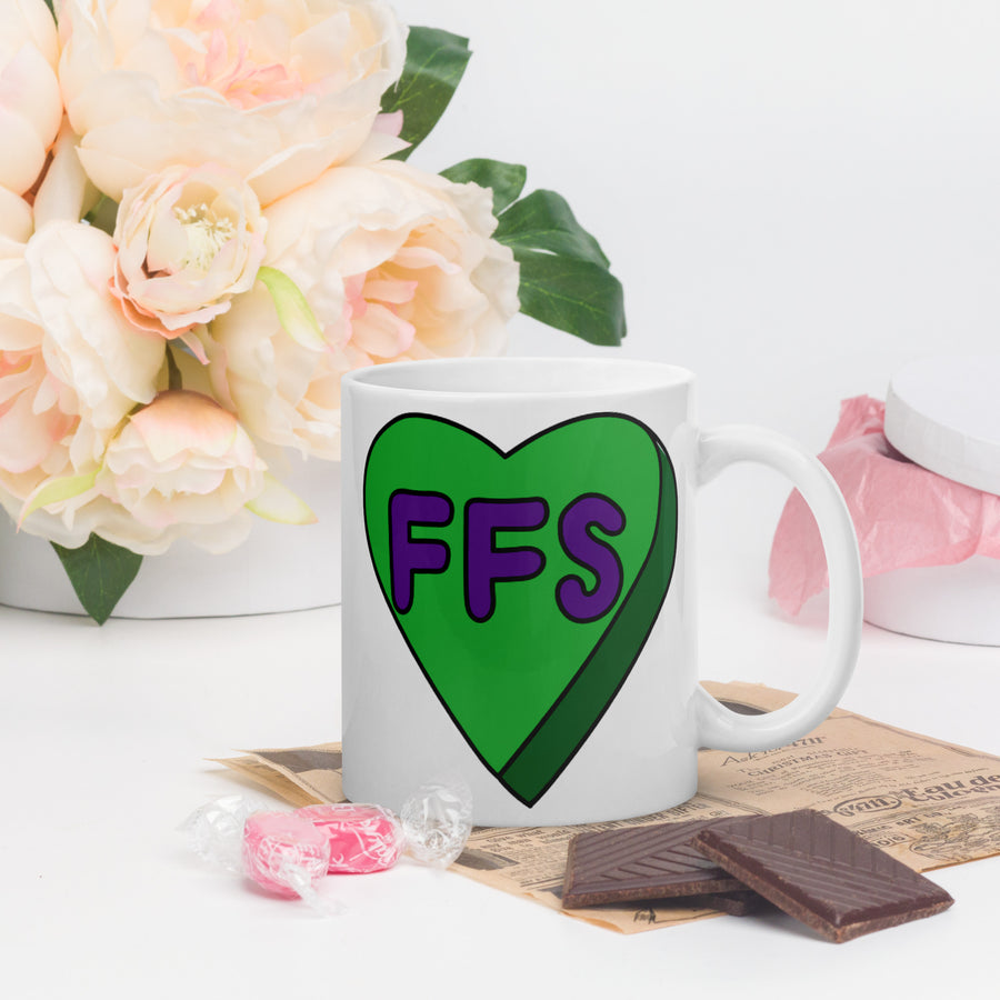 FFS Candy Heart Mug