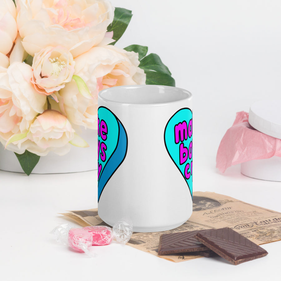 Make Boys Cry Candy Heart Mug