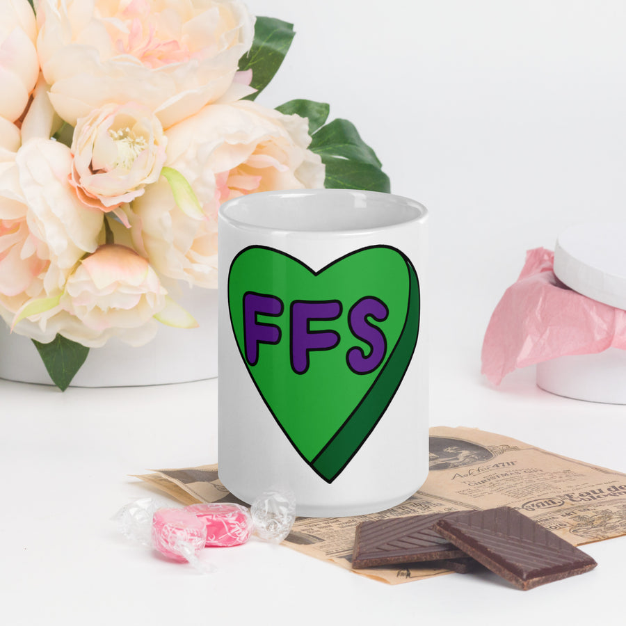 FFS Candy Heart Mug