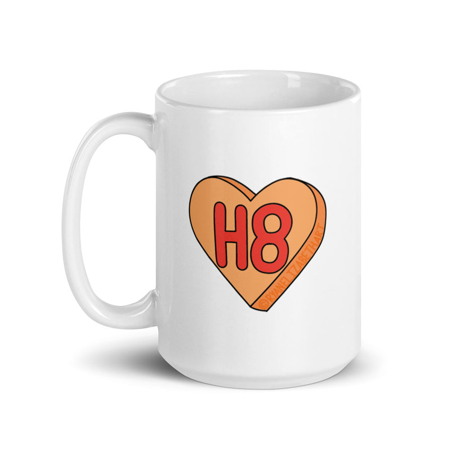 H8 Candy Heart Mug