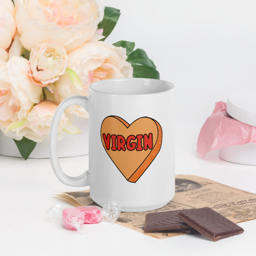 Virgin Candy Heart Mug