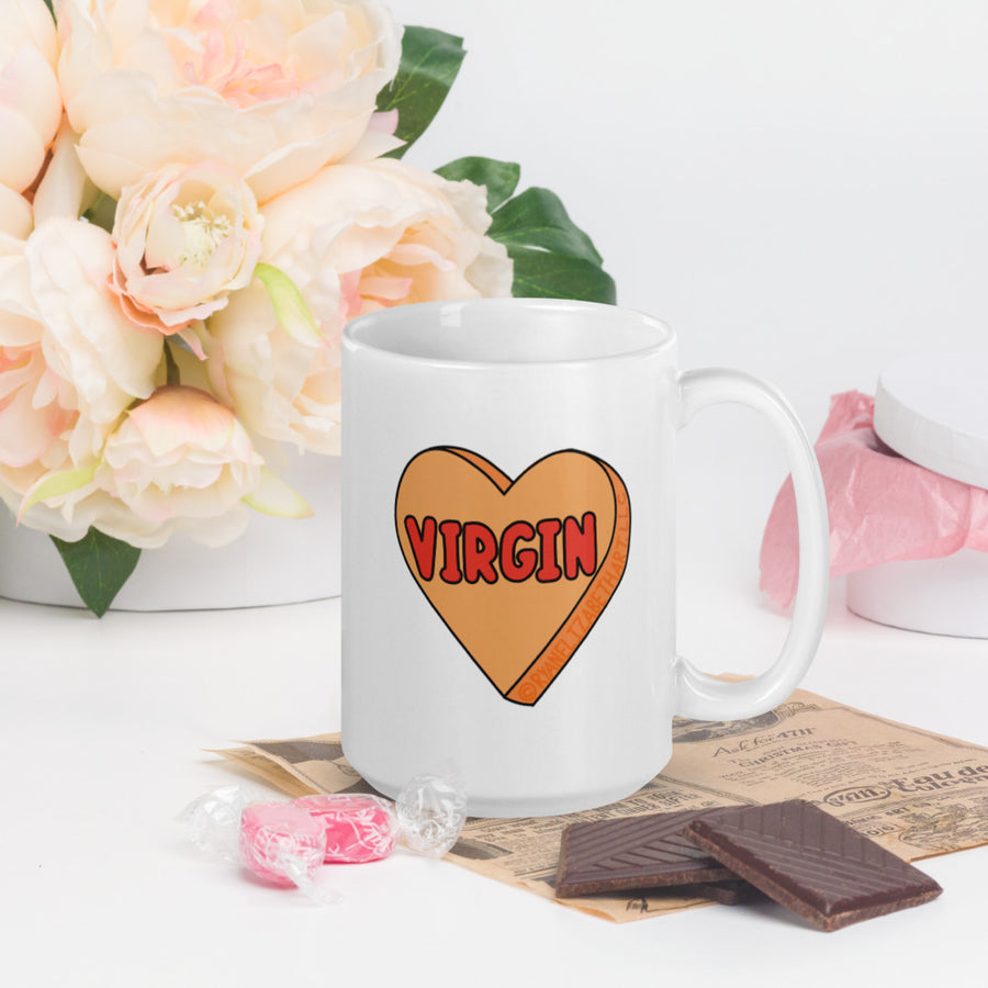 Virgin Candy Heart Mug